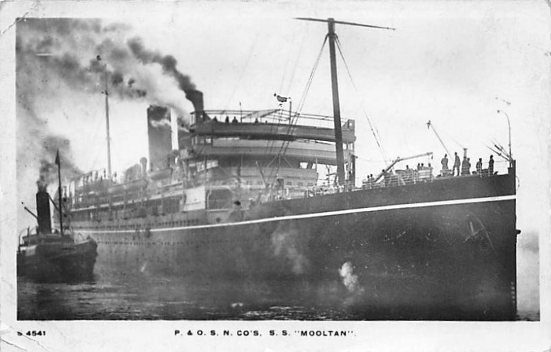 S.S. Mooltan S.S. Mooltan , P & O Steamship Company View image 