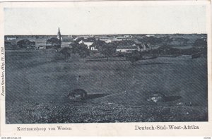 Keetmanshoop von Westen , Deutsch-Sud-West-Afrika , 00-10s