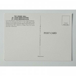 Union Station Grand Hall St Louis MO Postcard