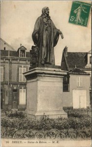 CPA DREUX Statue de Rotrou (1202138)