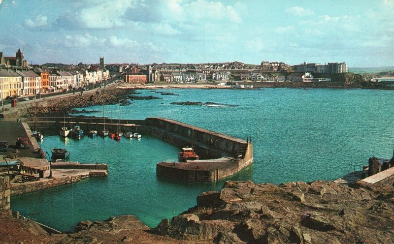 Vintage Postcard Portstewart Company Pleasant Resort Safe Bathing Londonderry