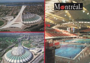 Montreal Olympic Stadium Swimming Pool Canadian Postcard