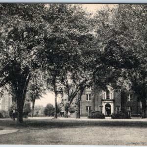 c1930s Indianola IA Church Chapel Simpson College Campus Collotype Photo PC A243