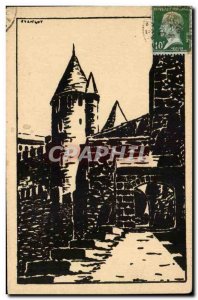 Carcassonne Old Postcard Got Yvan