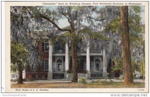 Mississippi Nathcez Gloucester Home Of L S Stanton 1938 Curteich