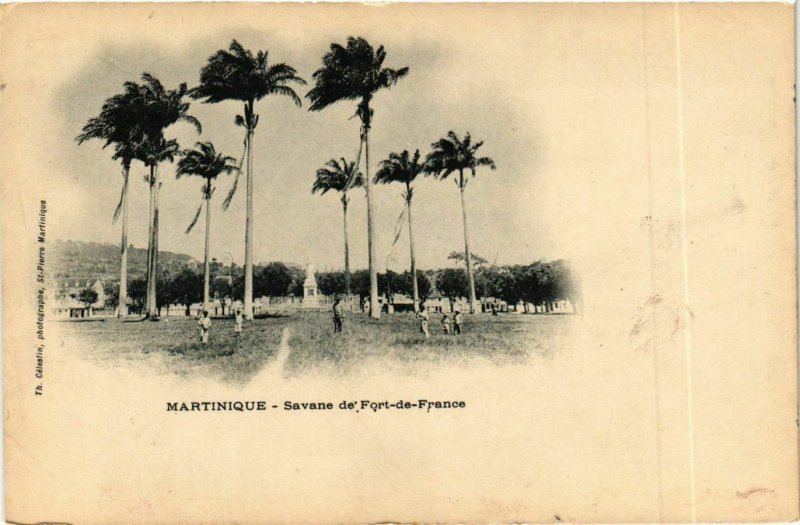 CPA Fort de France Savane MARTINIQUE (872268)