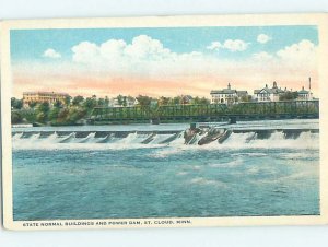 W-Border STATE NORMAL BUILDINGS AT POWER DAM St. Cloud Minnesota MN G6480