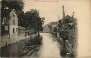 CPA ÉPINAL Le Canal au Pont de la Xatte (151393)