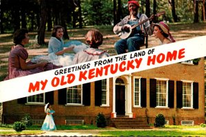 Kentucky Greetings From The Land Of My Old Kentucky Home Split View