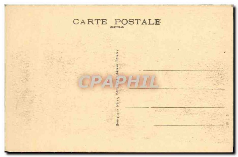 Old Postcard Pierrefonds Chateau