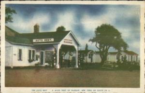 Orangeville SC Auto Rest Gas Station Route 20A Postcard