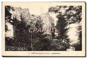 Old Postcard Mont Sainte Odile Birkenfels