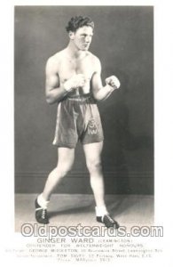 Ginger Ward Boxing Unused 