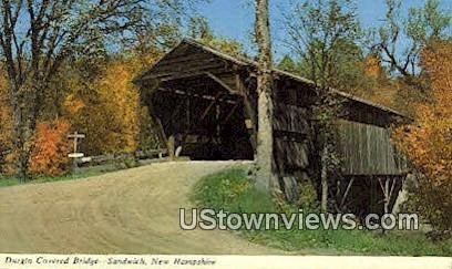 Durgin Covered Bridge in Sandwich, New Hampshire