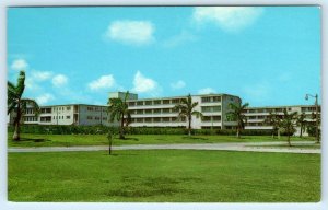 AGANA HEIGHTS, GUAM ~ View of NAVAL HOSPITAL ca 1960s Postcard