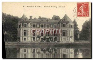 Postcard Old Bonnelles Chateau De Bissy