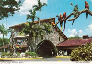 Florida Miami Parrot Jungle Entrance