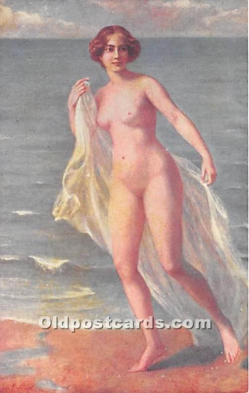 Artist L. Printemps Summer Amusement Nude Unused 