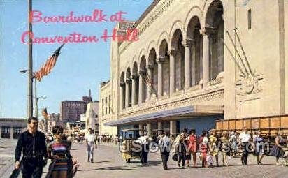 Boardwalk, Convention Hall in Atlantic City, New Jersey