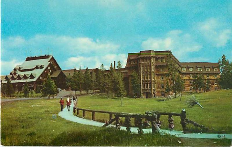 Old Faithful Inn Yellowstone National Park, Wyoming WY PC