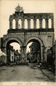 CPA AUTUN - La Porte d'Arroux (354384)