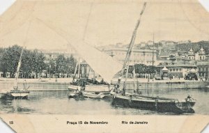 Rio De Janeiro Brazil~Praça 15 de Novembro~Ribeiro Photo POSTCARD