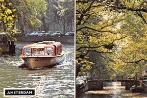 Boat Amsterdam Holland 1972 