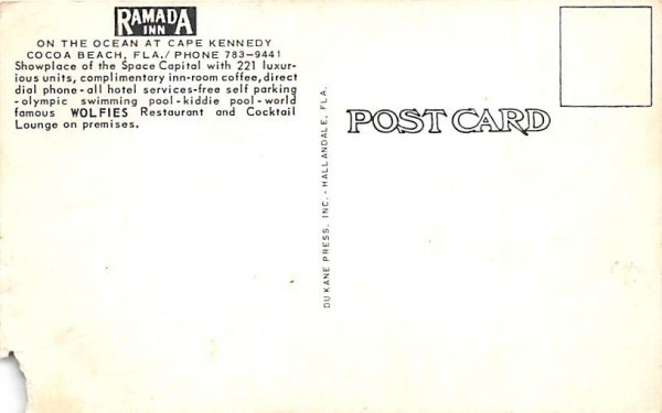 Ramada Inn Cocoa Beach, Florida  