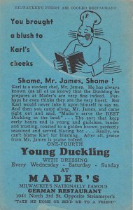 Milwaukee Finest Restaurant Nationally Famous  - Milwaukee, Wisconsin WI