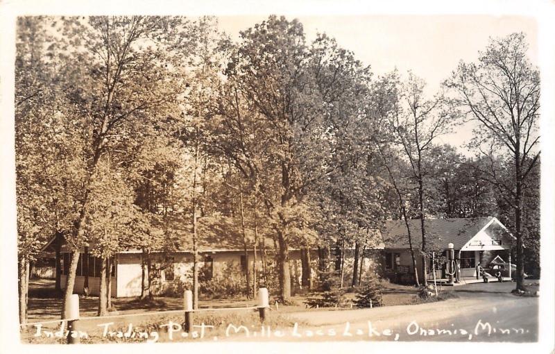 Onamia MinnesotaMille Lacs LakeIndian Trading PostGlass Gas Pump