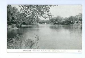 LP40  Yorkville, Illinois, IL, Postcard, Fox River, from 