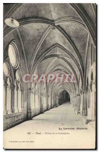 Postcard Old Lorraine Toul Illustree Cloitre de la Cathedrale