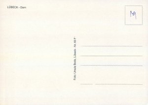 Postcard Germany Lubeck Dom