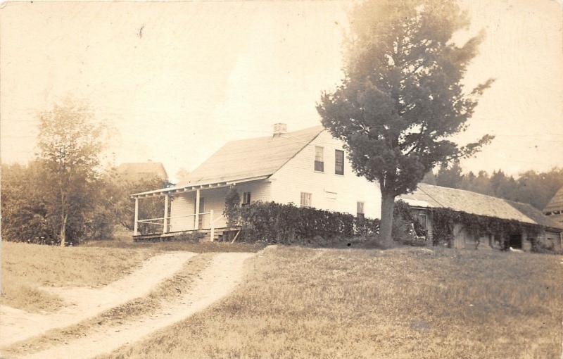 Stratton Maine~Eusts Ridge Gift Shop~99 Tolman Street~Vintage RPPC Postcard