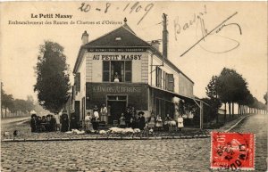 CPA LE PETIT MASSY Embranchement des Routes de Chartres et d'Orleans (509760)