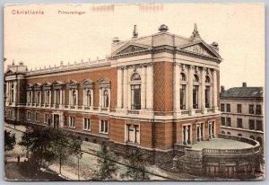 Christiania Oslo Norway c1906 Postcard Frimurlogen Masonic Lodge