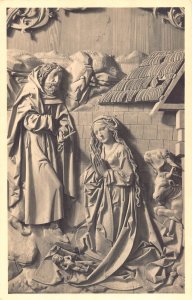 L194 Germany Tilmann Riemenschneider's Marienaltar Creglingen, Scupture postcard