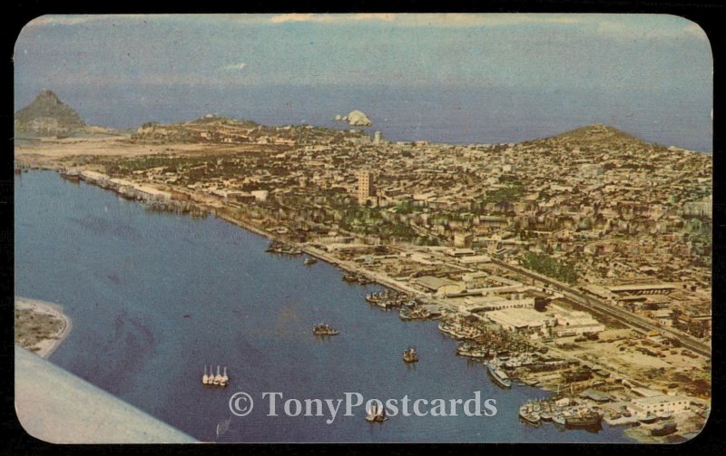 Air View of Mazatlan, Sin., Mexico