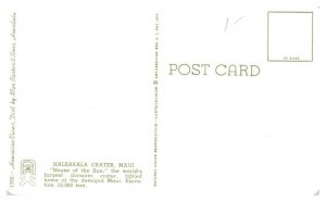 Haleakala Crater House of the Sun Maui Hawaii Postcard