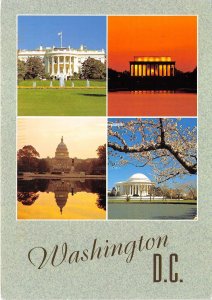 US11 USA Washington D.C. the national mall multi view Capitol White House Lincol