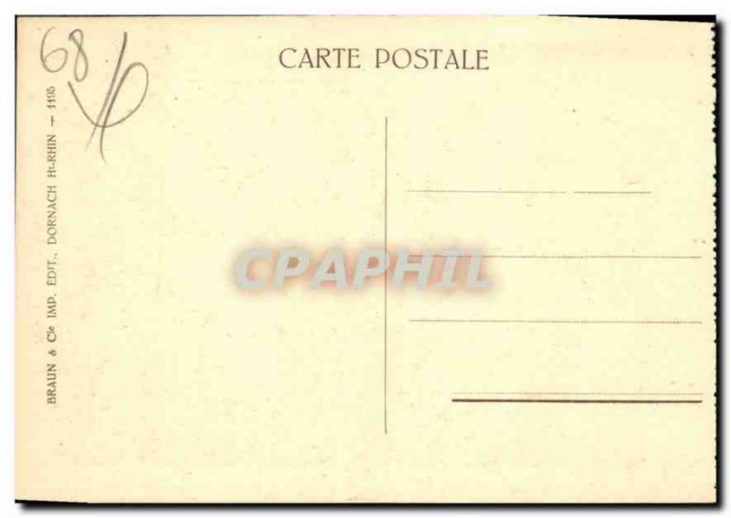 Old Postcard Mulhouse Hotel du Parc