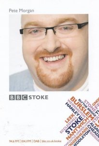 Pete Morgan BBC Radio Stoke Cast Card Photo
