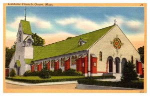 Postcard CHURCH SCENE Onset Massachusetts MA AP5490