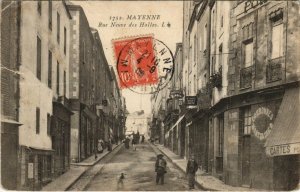 CPA MAYENNE - Rue Neuve des Halles (123528)