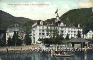 Hotel Muller Gersau Swizerland 1910 