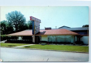 GADSDEN, AL Alabama ~ PANORAMA RESTAURANT 1961 Roadside Etowah County  Postcard