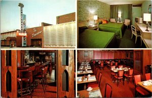 Downtowner Motor Inns multi view Lexington Kentucky Postcard