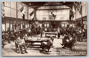 WW1  US Army Base Hospital  Fort Devens  Massachusetts   Postcard