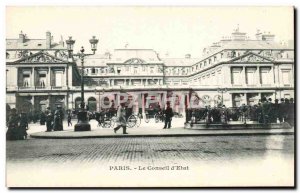 Old Postcard The board of Paris & # 39etat