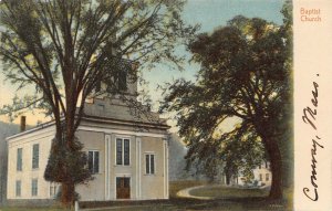 LPS47 CONWAY Massachusetts Baptist Church Postcard